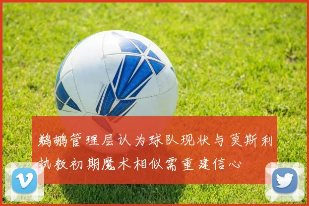 鹈鹕管理层认为球队现状与莫斯利执教初期魔术相似需重建信心